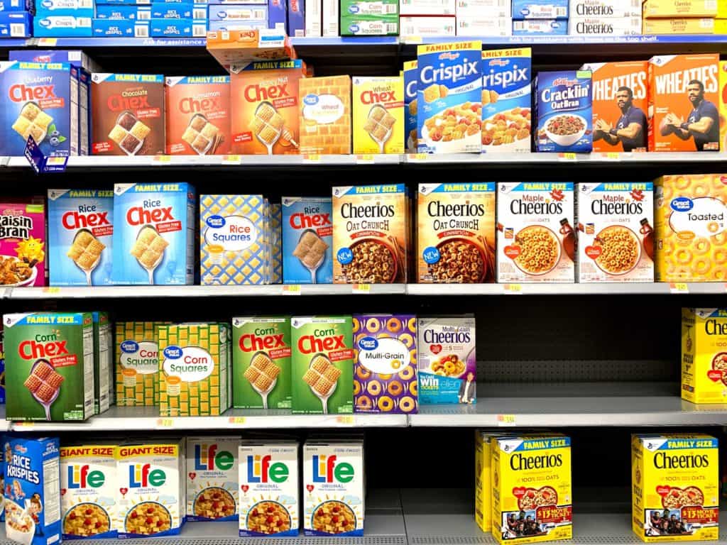 simple ways to save money on a tight budget buying generic cereal
